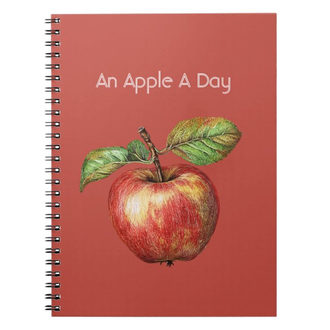 Cuaderno Una manzana al día Fruta (Frente)
