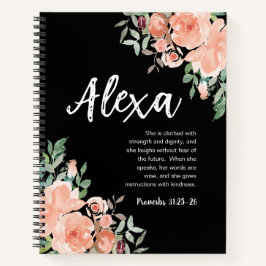 Cuaderno Una mujer virtuosa proverbe 31 Scripture Journal
