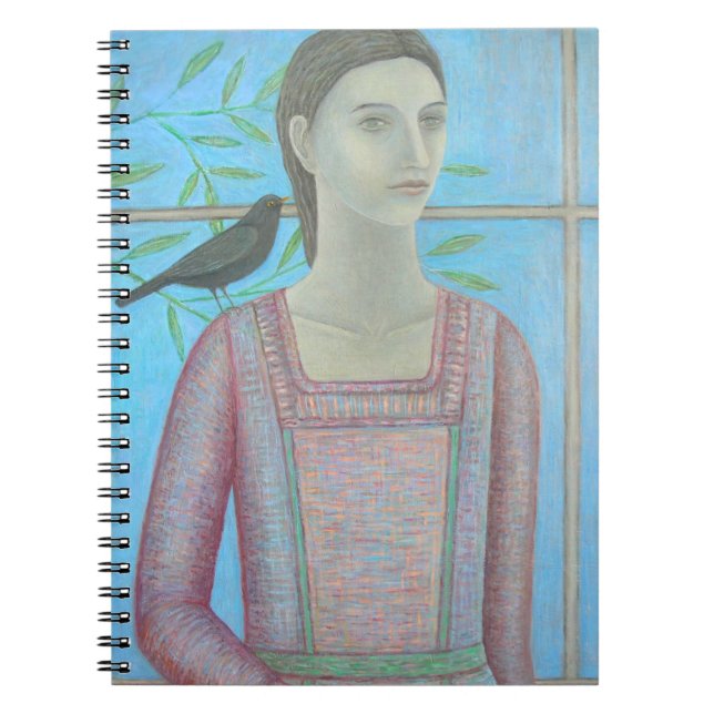 Cuaderno Una mujer y un mirlo son un 2012 (Frente)