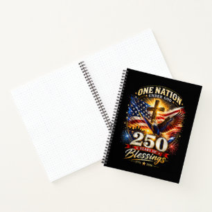 Cuaderno Una Nación Bajo Dios 250 Años 250 Aniversario 