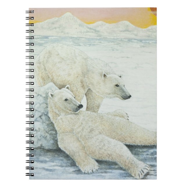 Cuaderno Una noche larga de los días (Frente)