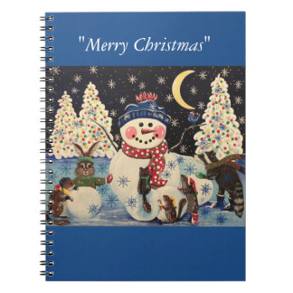 Cuaderno "Una noche mágica en la nieve"