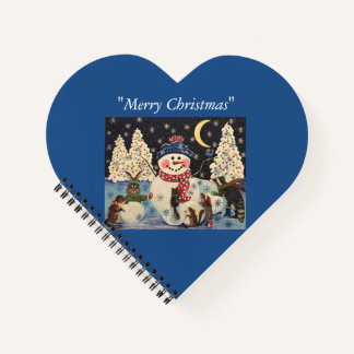 Cuaderno "Una noche mágica en la nieve"