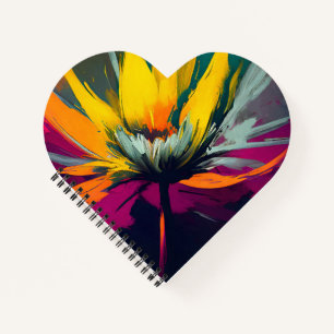 Cuaderno Una Odisea Floral – Flor Expresiva en Movimiento