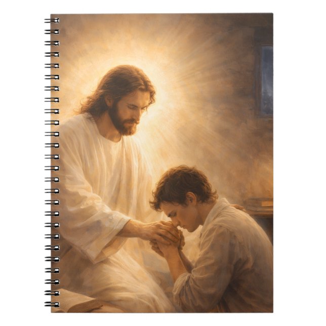 Cuaderno Una oración de rodillas con Jesús (Frente)