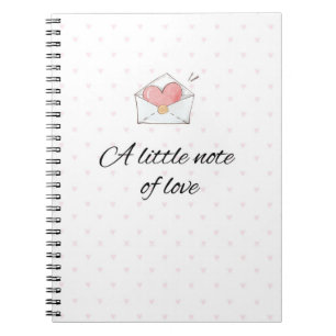 Cuaderno Una pequeña nota de amor