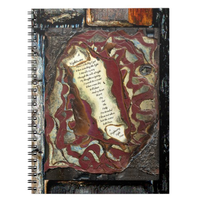 Cuaderno Una pesadilla (Frente)