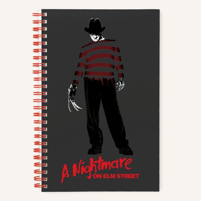 Cuaderno Una pesadilla en la calle Elm | Freddy Krueger (Anverso)