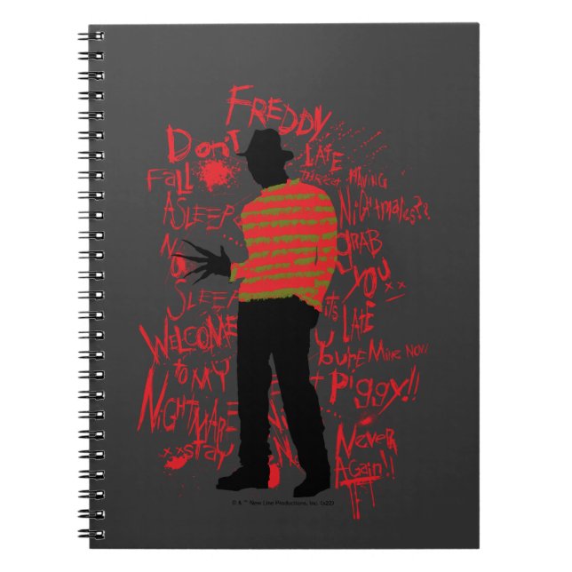 Cuaderno Una pesadilla en la calle Elm | No te quedes dormi (Frente)