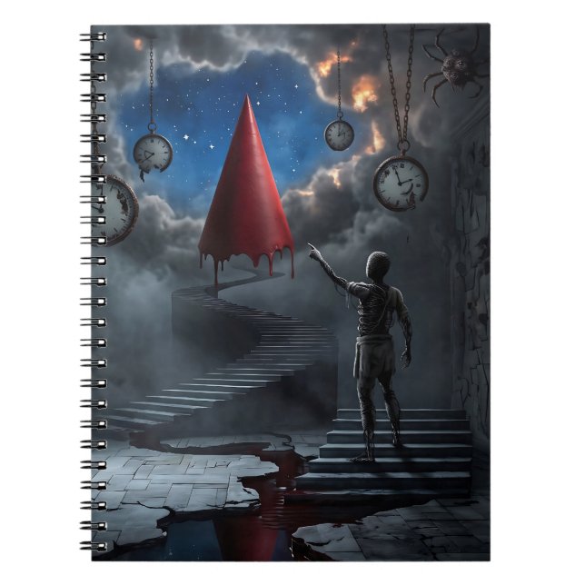 Cuaderno Una pesadilla visualizada (Frente)