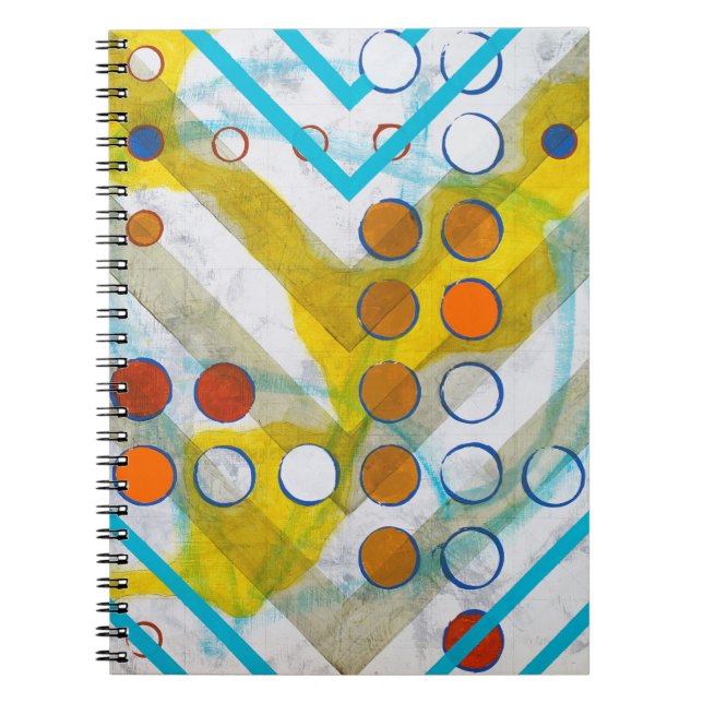Cuaderno una pintura abstracta (Frente)