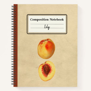 Cuaderno Una pintura amarilla y una composición media perso