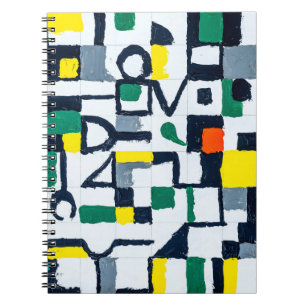 Cuaderno Una Pintura De Cuchillo De Paleta; Pintura de cuad