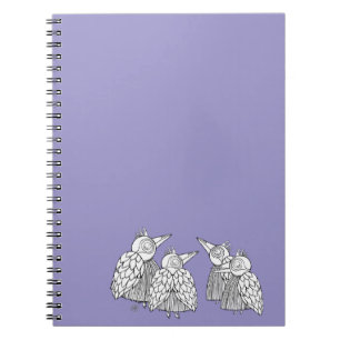 Cuaderno Una reunión de los pájaros