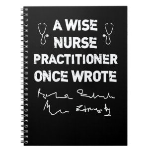 Cuaderno Una sabia enfermera practicante escribió una vez a