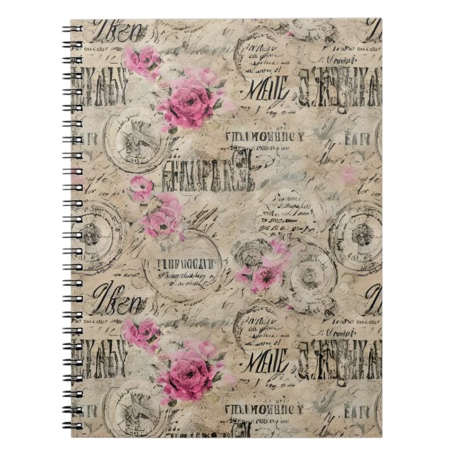 Cuaderno Una serie de diseño de efímeras francesas 24 (Frente)