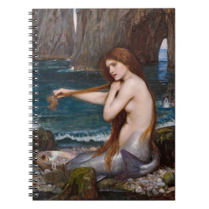 Cuaderno Una sirena de John William Waterhouse 1900 CC1042