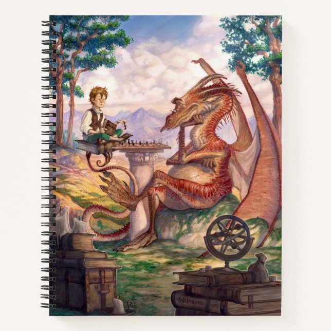 Cuaderno "Una Tarde Dorada" 8.5 x 11" (Anverso)