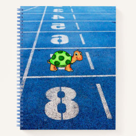 Cuaderno Una tortuga en una maratón