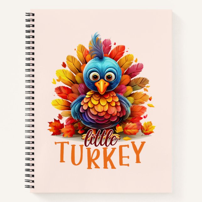 Cuaderno Una Turquía de Acción de Gracias (Anverso)