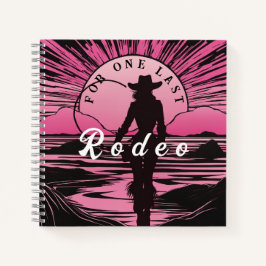 Cuaderno Una última despedida de soltera Rodeo