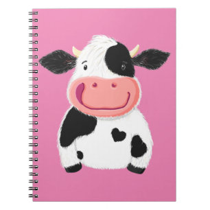 Cuaderno Una vaca lechera feliz