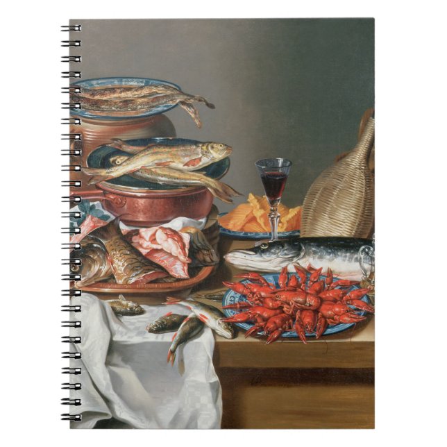 Cuaderno Una vida inmóvil de las langostas de un pescado, (Frente)