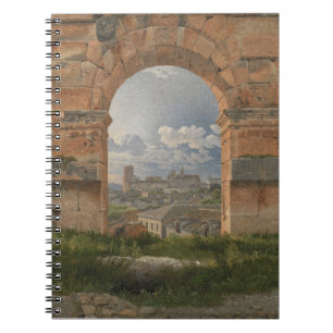 Cuaderno Una vista a través de tres arcos del Coliseo