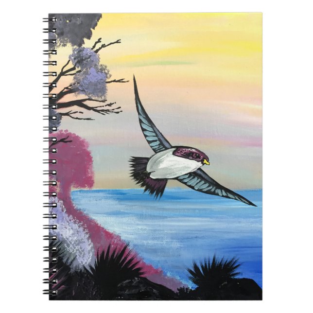 Cuaderno Una vista de pájaros (Frente)