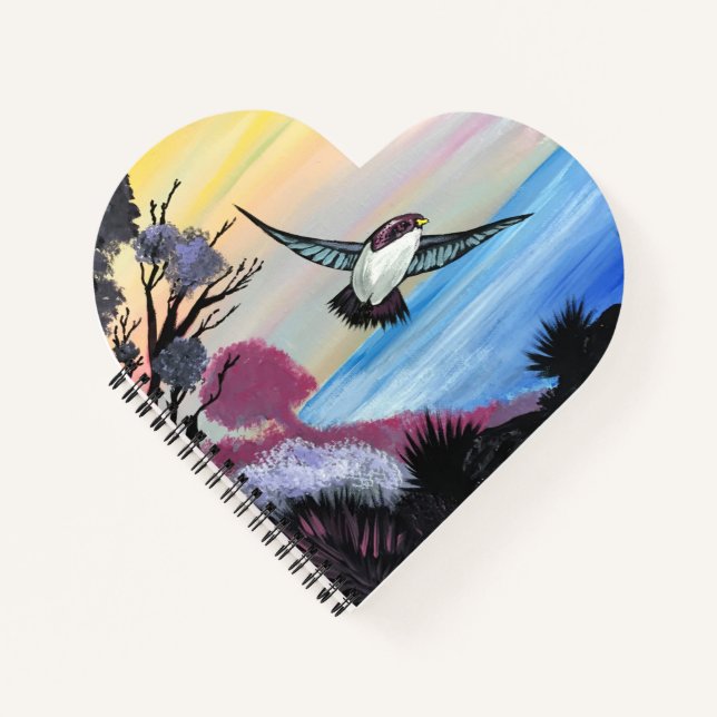 Cuaderno Una vista de pájaros (Anverso)