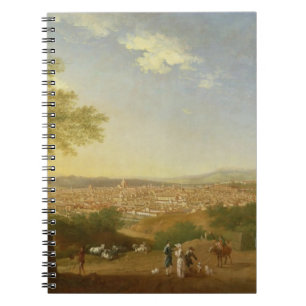 Cuaderno Una vista panorámica de Florencia de Bellosguardo,