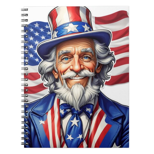 Cuaderno Uncle Sam USA (Frente)