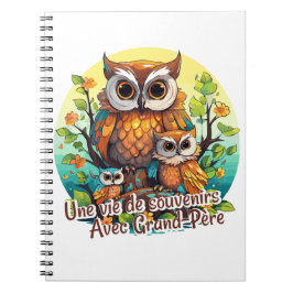 Cuaderno Une vie de souvenirs avec Grand-Père