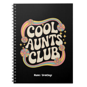 Cuaderno Únete al gráfico sobredimensionado de Guay Aunts C