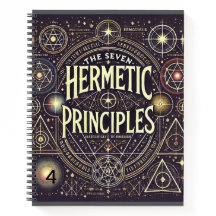 Cuaderno Único con Impresión de Principios Herméti