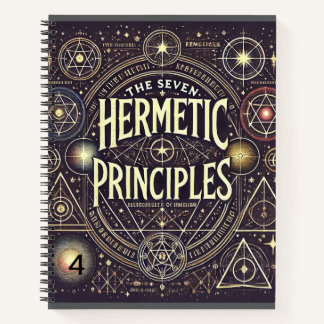 Cuaderno Único con Impresión de Principios Herméti