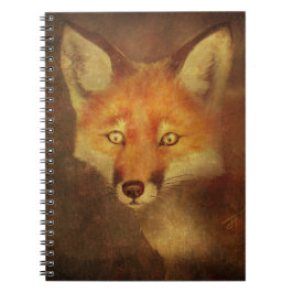 Cuaderno Único enlace en espiral de arte Fox