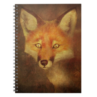 Cuaderno Único enlace en espiral de arte Fox