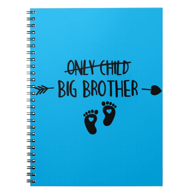 Cuaderno Único Hijo Tachado Ahora Hermano Mayor (Frente)