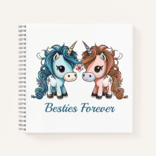 Cuaderno Unicorn Besties para siempre
