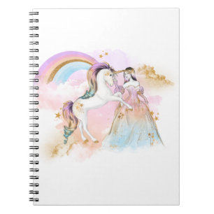 Cuaderno Unicorn Clipart Rainbow Fairytale