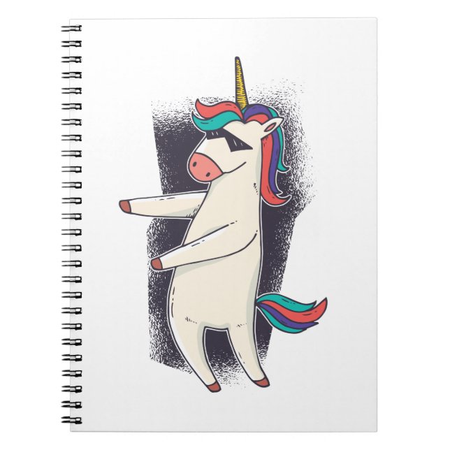 Cuaderno Unicorn Floss Dance (Frente)
