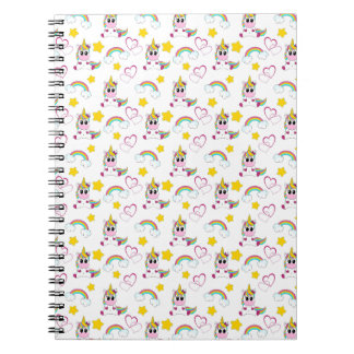 Cuaderno Unicorn pattern