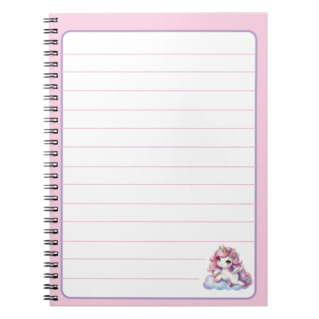 Cuaderno Unicornio (Frente)