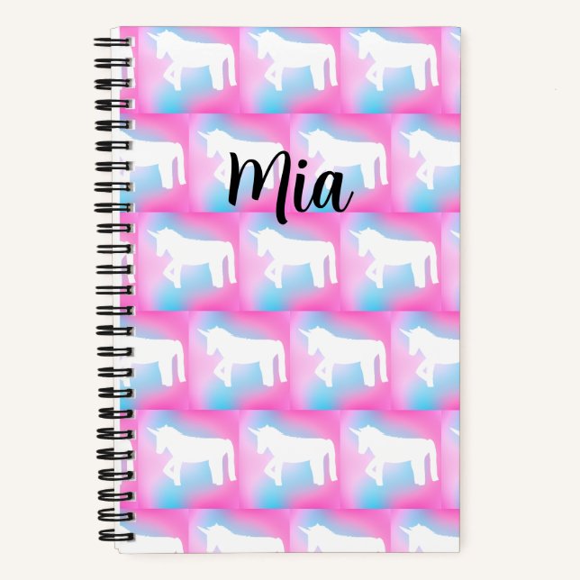 Cuaderno Unicornio (Anverso)