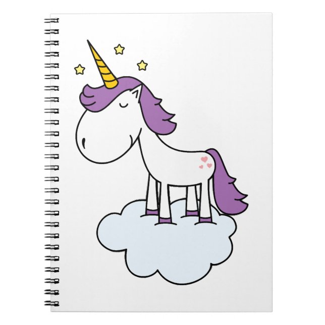 Cuaderno Unicornio Adorable (Frente)