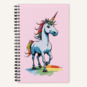 Cuaderno Unicornio arcoiris
