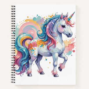 Cuaderno Unicornio arcoiris