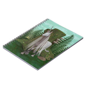 Cuaderno Unicornio Blanco
