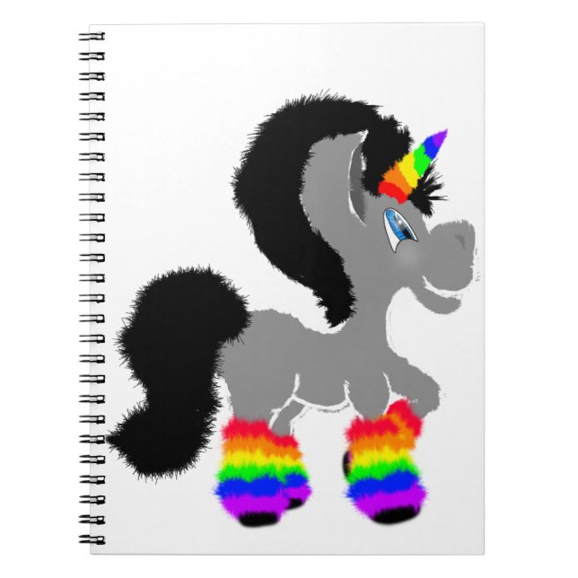 Cuaderno Unicornio borroso (Frente)